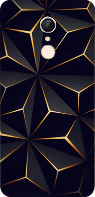 AsSkin Mi Redmi 5, Mi Redmi 5, Mi Redmi Note 5 Mobile Skin(Ultra Super Black Abstract Shape With High Matte Finish.)