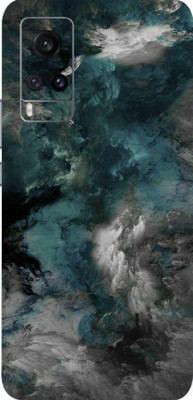 LAMHA Vivo X60 Pro, vivo x60 pro Mobile Skin(Ultra Super Dark Clouds With High Matte Finish., Mobile Skin (Back+Side+Camera))