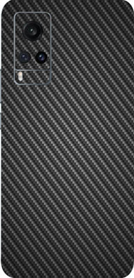 AsSkin Vivo X60, vivo x 60 Mobile Skin(Ultra Super Black Carbon Fiber With High Matte Finish.)