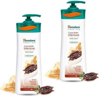 HIMALAYA Cocoa Butter Intensive Body Lotion (Pack of 2 X 400 ML)(800)