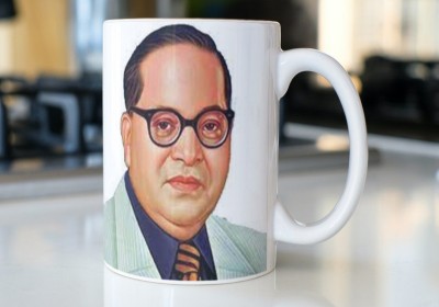 Vrantikar Bhim Rao Ambedkar Design 37 Printed Coffee , Name , Best Gift For Sister, Friend ,Girlfriend ,Mother Happy Birthday Ceramic Coffee Mug(325 ml)