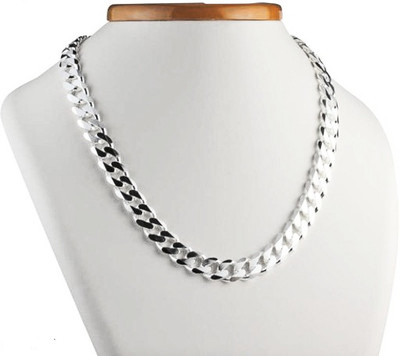 NEWEFASHION Silver Plated Alloy Chain