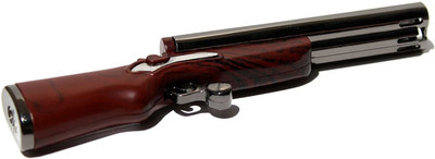 Electrendy Double Barrel Gun Shaped Lighter Pocket Lighter(Brown)