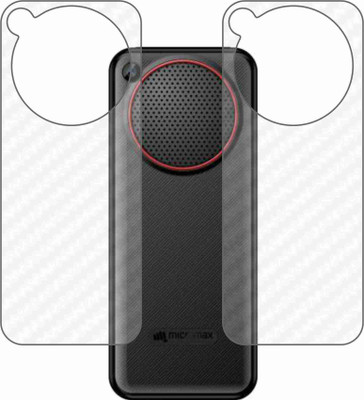 TELTREK Back Screen Guard for MICROMAX X752(Pack of 2)