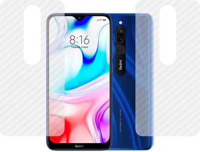 TELTREK Back Screen Guard for MI REDMI 8(Pack of 2)