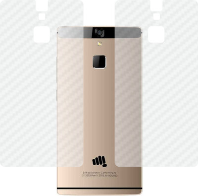 ZINGTEL Back Screen Guard for Micromax Canvas 6(Pack of 2)
