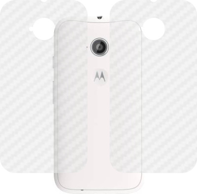 TELTREK Back Screen Guard for Motorola Moto E (2nd Gen) 3G(Pack of 2)