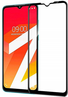 Bodoma Edge To Edge Tempered Glass for Lava Z2, Lava Z2s, Lava Z3, Lava Z4(Pack of 1)