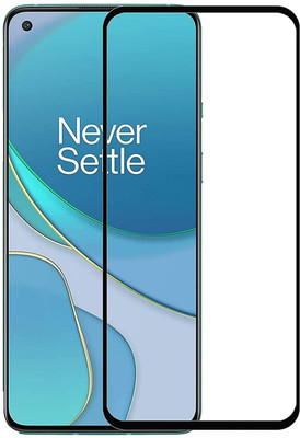 9H Edge To Edge Tempered Glass for Oneplus 9R / 9 / 8T(Pack of 1)