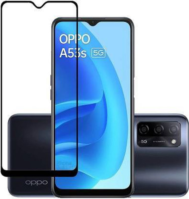 9H Edge To Edge Tempered Glass for OPPO A53s 5G(Pack of 1)