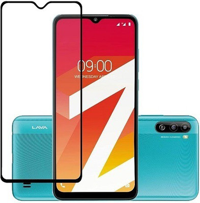 Bodoma Edge To Edge Tempered Glass for Lava Z4, Lava Z2s, Lava Z2, Lava Z3(Pack of 1)