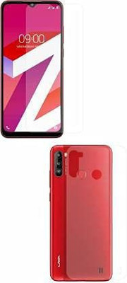 Firstkart Front and Back Tempered Glass for Lava Z4(Pack of 2)