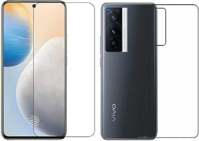 PR SMART Front and Back Tempered Glass for Vivo X70(Pack of 2)