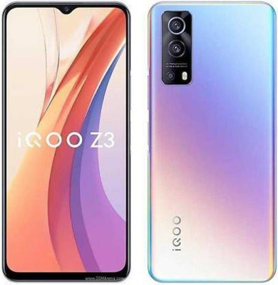 PR SMART Front and Back Tempered Glass for Vivo iQOO Z3(Pack of 2)