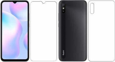 PR SMART Front and Back Tempered Glass for Redmi 9i(Pack of 2)