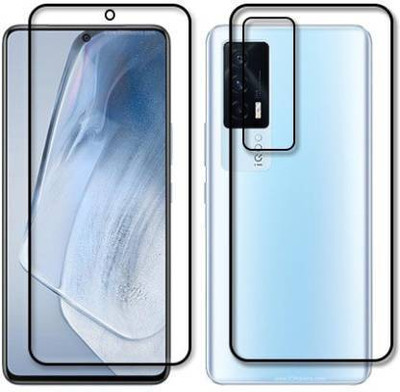 PR SMART Front and Back Tempered Glass for Vivo iQOO 7(Pack of 2)
