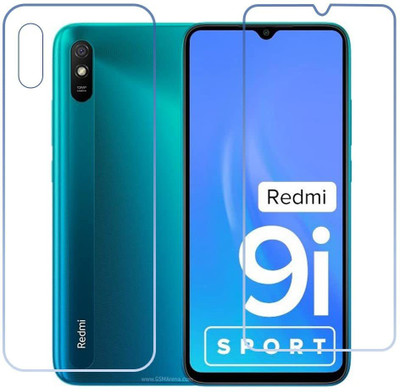 Firstkart Front and Back Tempered Glass for Redmi 9i(Pack of 2)