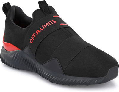 OFF LIMITS Mesh Men D.Grey Blk Red Running Shoes Outdoors For Men(Grey , 10)