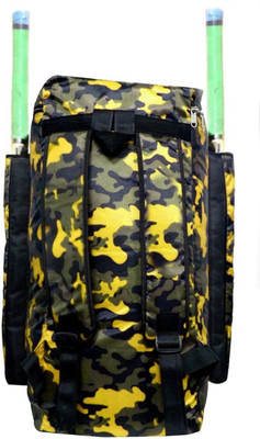 ALEXTOUCH Cricket Kit Bag With Soft And Smooth Material(Yellow, Kit Bag)