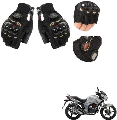 KOZDIKO HERPRO BIKER HALF FINGERED GLOVES FOR HERO HUNK Riding Gloves(Black)