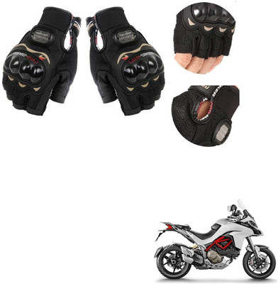 KOZDIKO PRO BIKER HALF FINGERED GLOVES FOR DUCATI MULTISYRADA Riding Gloves(Black)