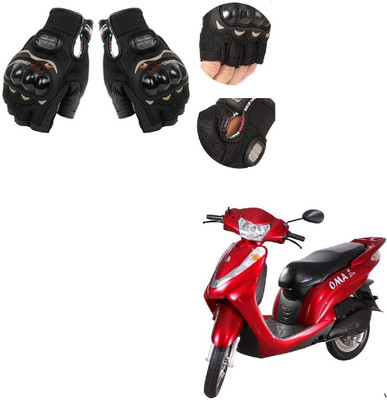 KOZDIKO PRO BIKER HALF FINGERED GLOVES FOR LOHIA OMA STAR Riding Gloves(Black)