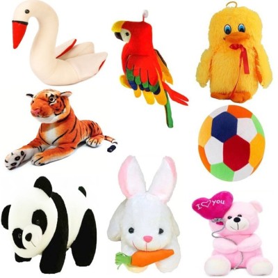 Renox New edition Trending Super soft and Cute Soft toys with complete bundle of package Teddy Bear Plush toy for Kids/Birthday/Animal Baby/Boys/Girls  - 26 cm(Multicolor)