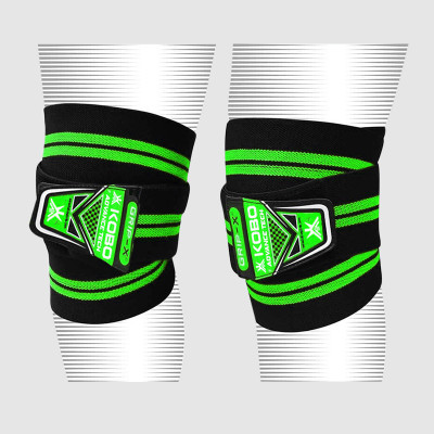 KOBO Power Weight Lifting Wraps Bandages Knee Support