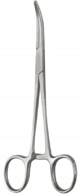 ARINEO Mosquito Artery Forceps curved 5INCH Curved And Angled Dissecting Scissors(Blunt/Sharp Blades)