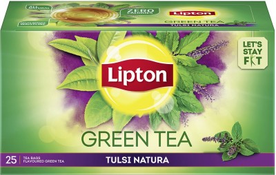 Lipton Natura Tulsi Green Tea Bags Box