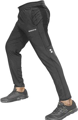 Barkeyo Printed Men Grey Track Pants