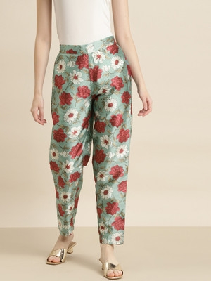 Shae by SASSAFRAS Tapered Women Multicolor Trousers
