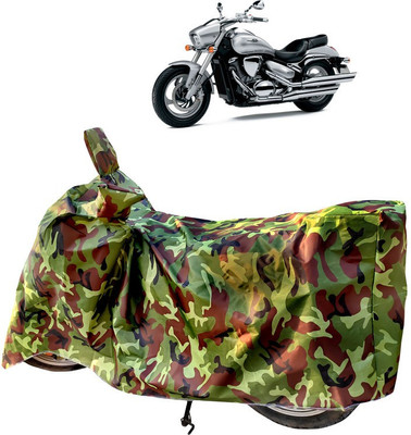 Horseyaart Two Wheeler Cover for Suzuki(Intruder M800, Green)