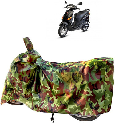 Horseyaart Two Wheeler Cover for Hero(Electric Optima Plus, Green)