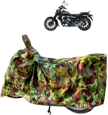 Horseyaart Two Wheeler Cover for Bajaj(Avenger 220 Street, Green)