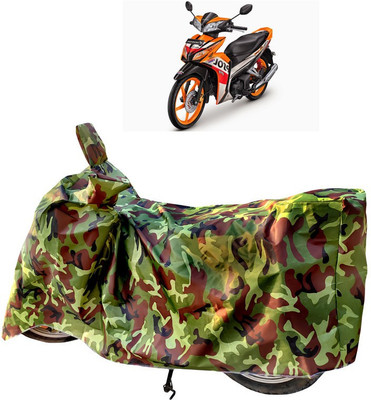 Horseyaart Two Wheeler Cover for Honda(Blade 125, Green)