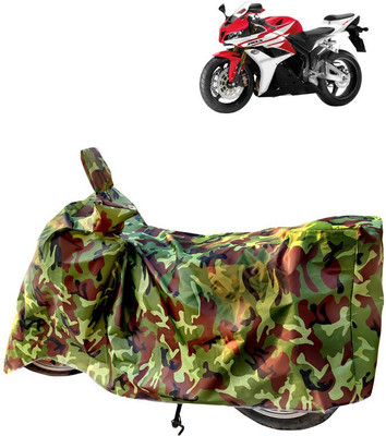 Horseyaart Two Wheeler Cover for Honda(CBR 600 RR, Green)