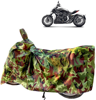 Horseyaart Two Wheeler Cover for Ducati(XDiavel, Green)