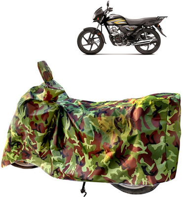 Horseyaart Two Wheeler Cover for Hero(CD 110 Dream, Green)