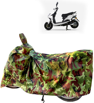Horseyaart Two Wheeler Cover for Techo Electra(Electra, Green)