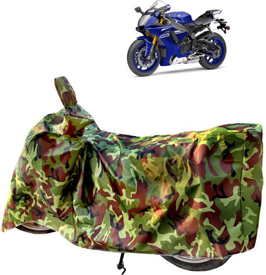 Horseyaart Two Wheeler Cover for Yamaha(YZF R1, Green)