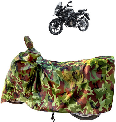 Horseyaart Two Wheeler Cover for Bajaj(Pulsar AS 150, Green)