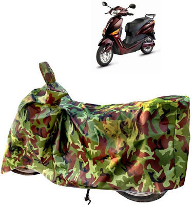 Horseyaart Two Wheeler Cover for Hero(Electric Optima, Green)