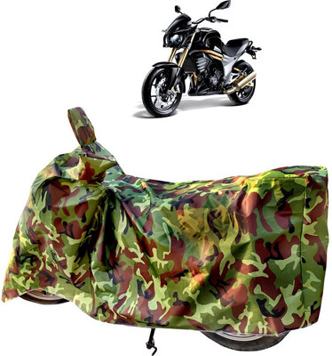 Horseyaart Two Wheeler Cover for Mahindra(MOJO XT 300, Green)