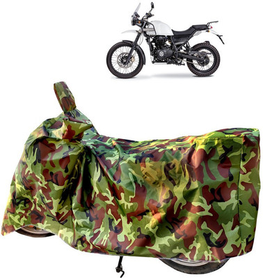 Horseyaart Two Wheeler Cover for Royal Enfield(Himalayan, Green)
