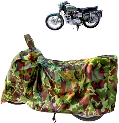 Horseyaart Two Wheeler Cover for Royal Enfield(Standard 350, Green)