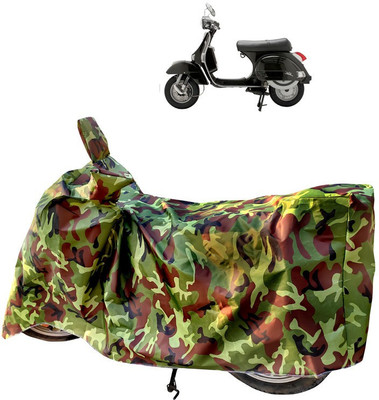 Horseyaart Two Wheeler Cover for LML(Star Euro 150, Green)