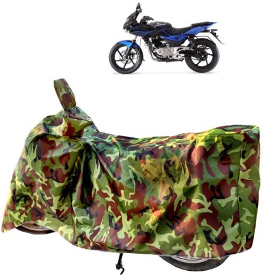 Horseyaart Two Wheeler Cover for Bajaj(Pulsar 220 DTS-i, Green)