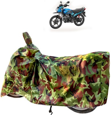 Horseyaart Two Wheeler Cover for Hero(Passion Pro TR, Green)