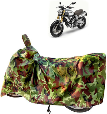 Horseyaart Two Wheeler Cover for Ducati(Scrambler 1100, Green)